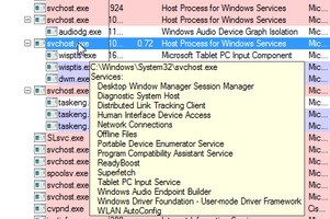 Иллюстрация к записи «Зачем Windows запускает несколько процессов svchost.exe»