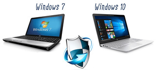 Иллюстрация к записи «Какая версия системы Windows безопаснее – сравним «семерку» и «десятку»»