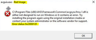 Иллюстрация к записи «Как исправить ошибку bad image 0xc000012f при запуске Windows»