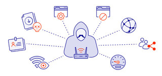 Иллюстрация к записи «Роутер под защитой – как обеспечить безопасность домашней сети»