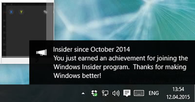 Иллюстрация к записи «Пользователи системы Windows 10 смогут присоединиться к рейтингу Insider»