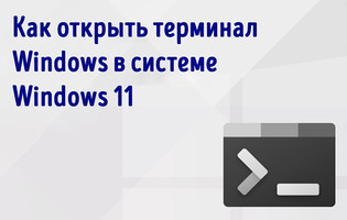 Иллюстрация к записи «Открытие и использование эмулятора терминала в Windows 11»