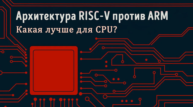 Иллюстрация к статье «Сравнение RISC-V и ARM – какая архитектура лучше для процессора»