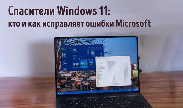 Иллюстрация к статье «Невидимые герои Windows 11: как сторонние разработчики спасают систему»