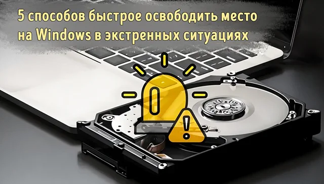 Иллюстрация к статье «Как быстро освободить место на диске Windows без удаления важных файлов»