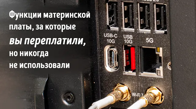 Иллюстрация к статье «Вы зря переплатили за материнскую плату, если не используете эти функции»