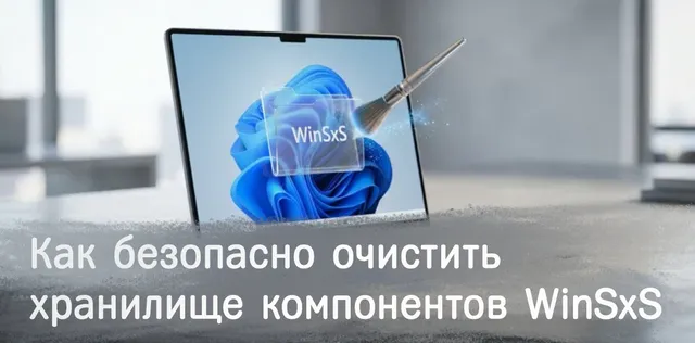 Иллюстрация к статье «Что такое хранилище компонентов (WinSxS), зачем оно нужно и как очистить»