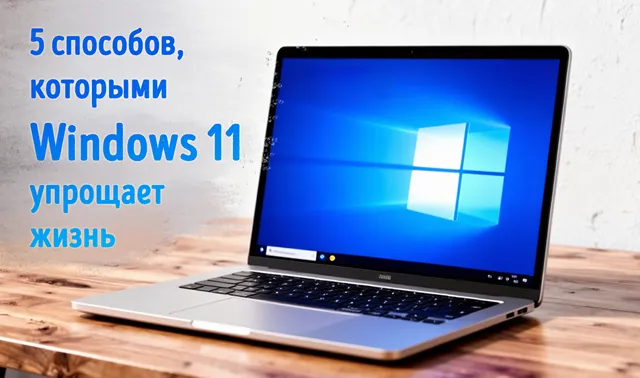 Иллюстрация к статье «Функции Windows 11, которые упростят вашу жизнь — и как их настроить»