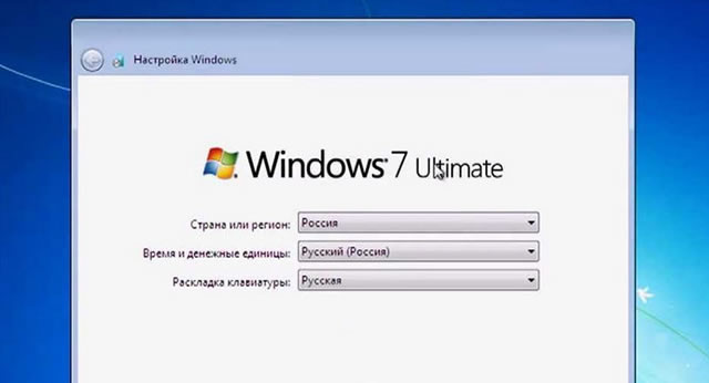 Переустановка системы Windows 7 с помощью инструмента восстановления