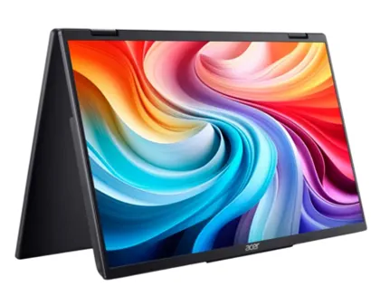 Монитор Acer PD163Q выделяется своей складной конструкцией с двумя экранами и встроенной подставкой