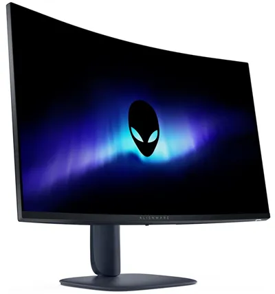 Компьютерный монитор Alienware AW3225DM с изогнутым экраном