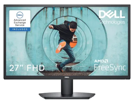 Dell SE2722HX — 27-дюймовый светодиодный монитор для ПК с частотой обновления 75 Гц