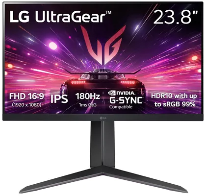LG 24GS65F-B 24-дюймовый игровой монитор Ultragear Full HD