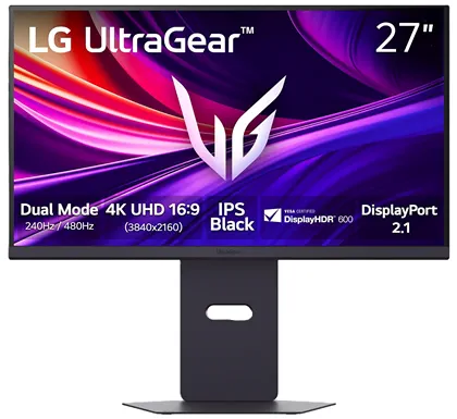 LG 27G850A-B 27-дюймовый игровой монитор Ultragear 4K UHD