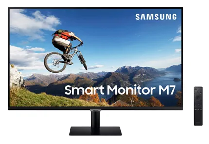 Монитор Samsung Smart Monitor M7 для ПК — 32-дюймовый ЖК-экран с разрешением 4K