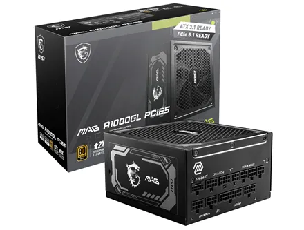 Превосходный блок питания MSI MAG A1000GL для ПК