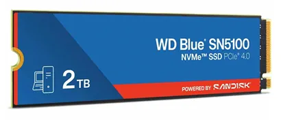 Накопитель SSD Western Digital Blue SN5100 на 2 ТБ