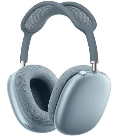 Беспроводные полноразмерные наушники Apple AirPods Max с активным шумоподавлением Pro Level, режимом прозрачности, пользовательским пространственным аудио, зарядкой через USB-C