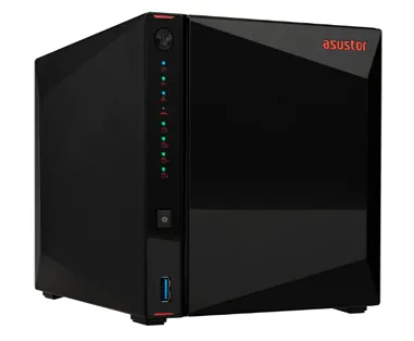 Эффектно-чёрный NAS Asustor AS5404T