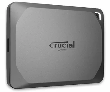 SSD Портативный жесткий диск Crucial X9PRO емкостью 1 ТБ водонепроницаем и пыленепроницаем USB3.2 Gen-2 серый