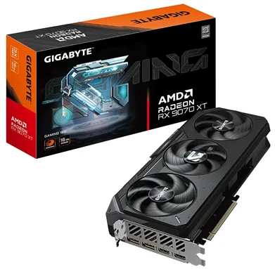 Видеокарта Gigabyte Radeon RX 9070 XT Gaming 16G