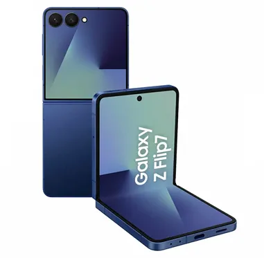 Смартфон Samsung Galaxy Flip7, синий, nano SIM+eSIM, 12 ГБ/256 ГБ, 4G LTE/3G, 12/256 ГБ