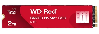 Твердотельный накопитель WD RED 2 ТБ SN700 NAS NVMe