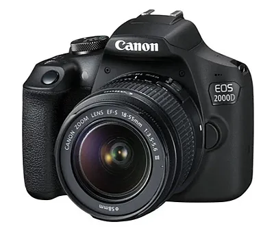 Зеркальный фотоаппарат Canon EOS 2000D Kit EF-S 18-55 III