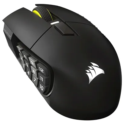 Игровая мышь Corsair SCIMITAR ELITE WIRELESS SE для MMO-игр на ПК