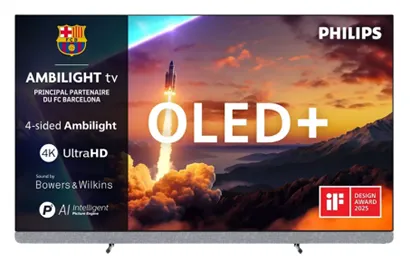 OLED-телевизор Philips 55OLED910 с функцией Ambilight