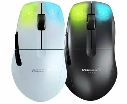 Игровая мышь ROCCAT KONE PRO, проводная, эргономичная, белая
