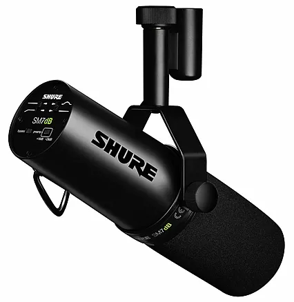 Shure SM7dB black динамический вокальный микрофон со встроенным предусилителем