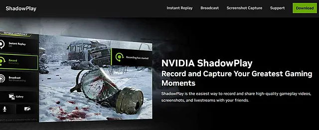 Nvidia GeForce Experience – активация режима игры ShadowPlay с улучшенными тенями