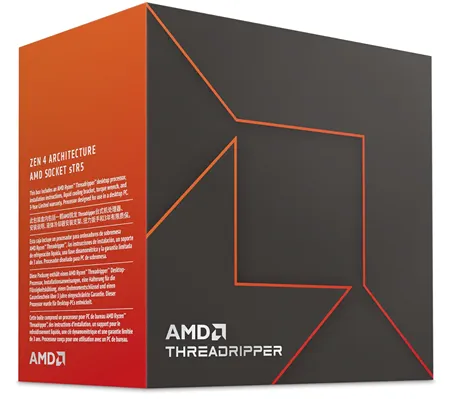 Упаковочная коробка процессора Threadripper 7960X