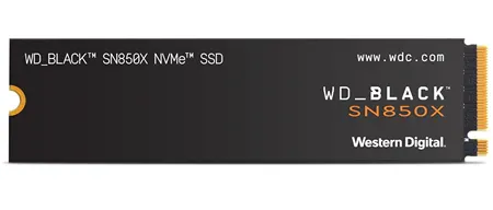 Накопитель WD Black SN850X стандарта PCIe 4.0