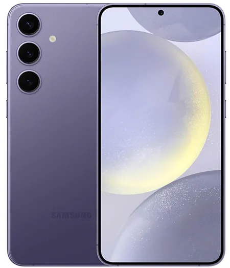 Новый смартфон SAMSUNG Galaxy S24 Plus в расцветке фиолетовый кобальт