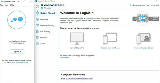 LogMeIn для удаленного доступа к компьютерам на крупном предприятии