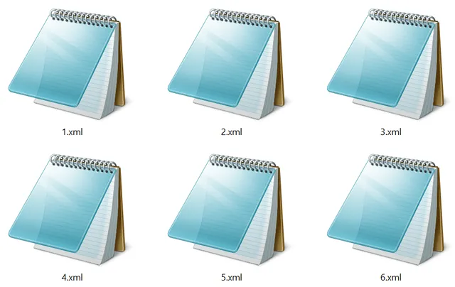 Отображение файлов формата xml в проводнике Windows