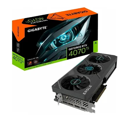 Видеокарта GIGABYTE GeForce RTX 4070 Ti EAGLE OC 12GB