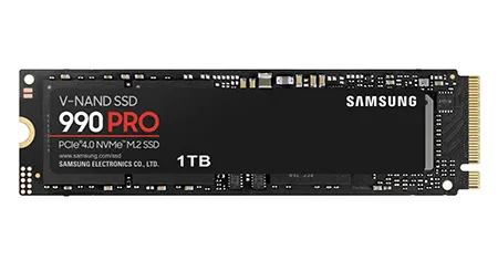 Накопитель SSD Samsung 1TB M.2 990 PRO PCIe Gen 4.0 x4
