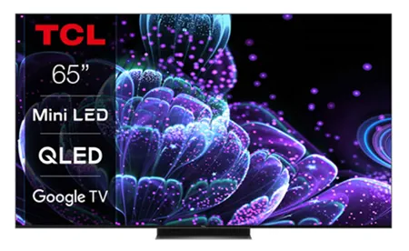 Доступный телевизор TCL 65C835 MiniLED с разрешением экрана 4K