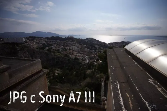 Вывод изображения в формате JPG с Sony A7 III