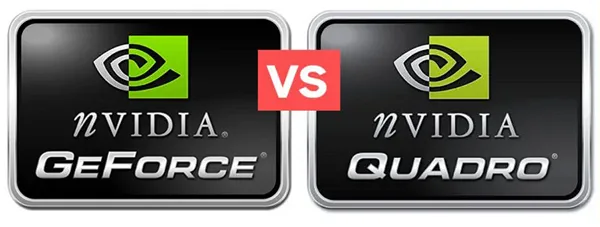 Процессоры Nvidia GeForce против Quadro