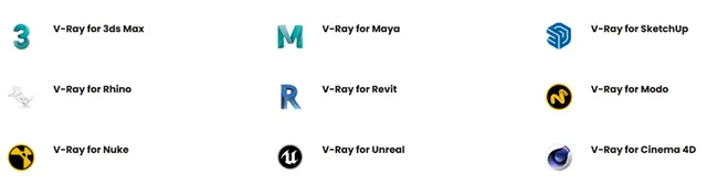 V-Ray для различных 3D программ