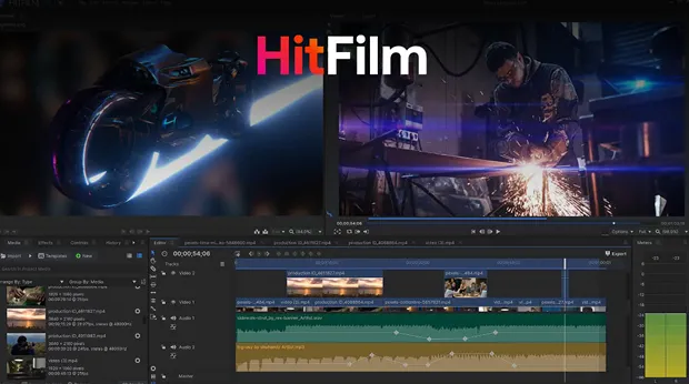 Бесплатный HitFilm Express для редактирования видео