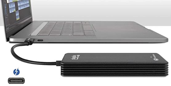 Лучший внешний диск на Thunderbolt SSD – Plugable Thunderbolt 3