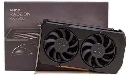 Эталонная видеокарта AMD Radeon RX 7600 Founders Edition