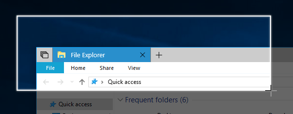 Обновленный инструмент создания скриншотов экрана в Windows 10
