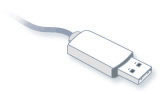 Вид USB кабеля для компьютера